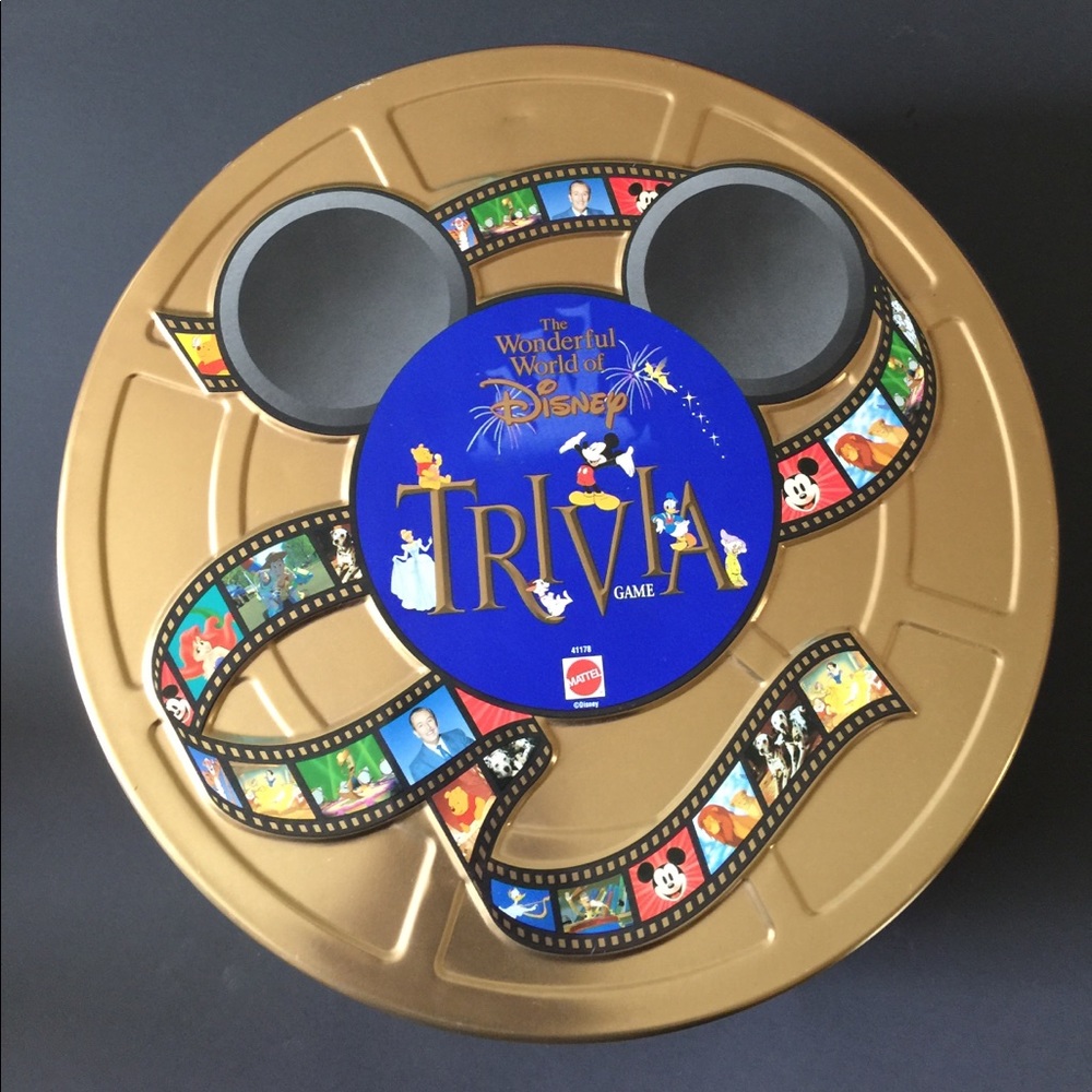 Disney trivia broad game